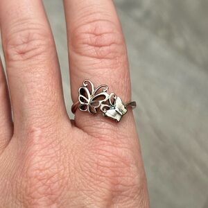 NEW Sterling Silver Butterfly Ring | 7